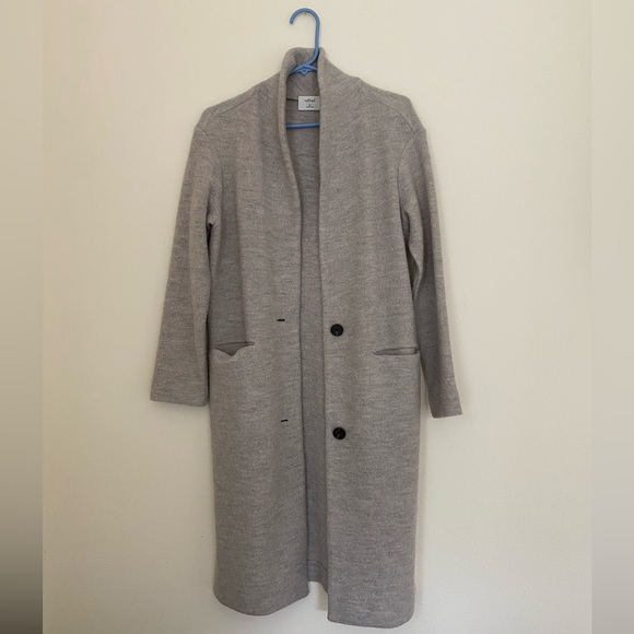 Aritzia - Wilfred Dujardin Sweater - Heather Light Grey - Picture 3 of 7